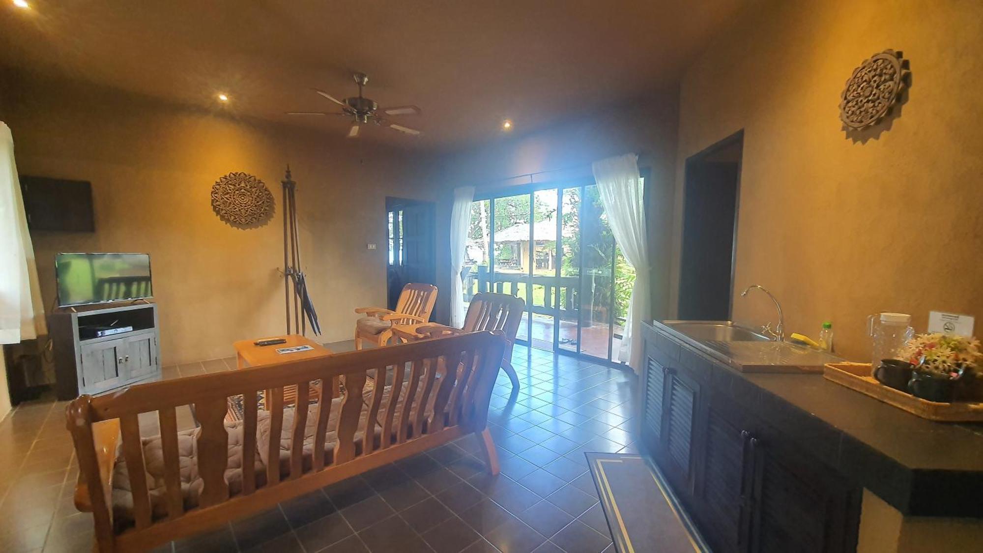 Melina Beach Front Bungalows Tha Lane Bay Экстерьер фото
